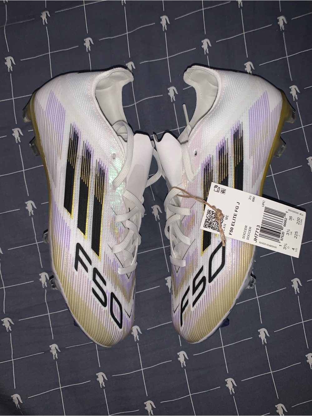 Adidas F50 Elite FG "Road to Glory Pack" Kids Soccer Cleats JH7713 Size: 4Y